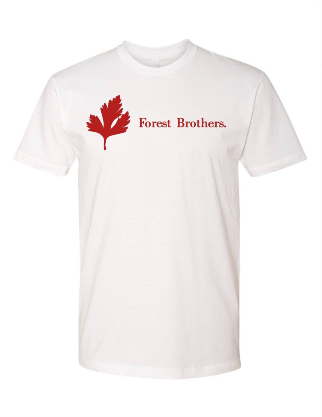 RED(WHITE) FOREST BROTHERS T-SHIRT