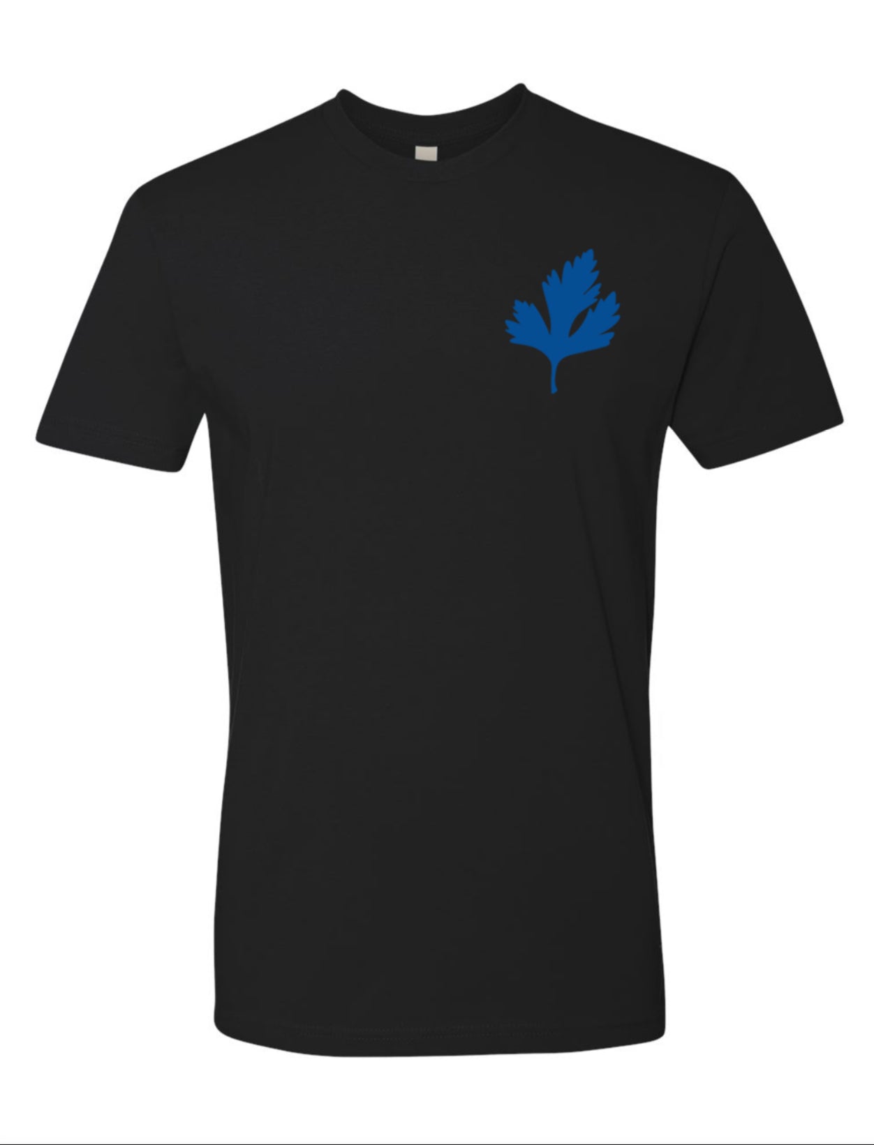 BLUE(BLACK) LEAF T-SHIRT