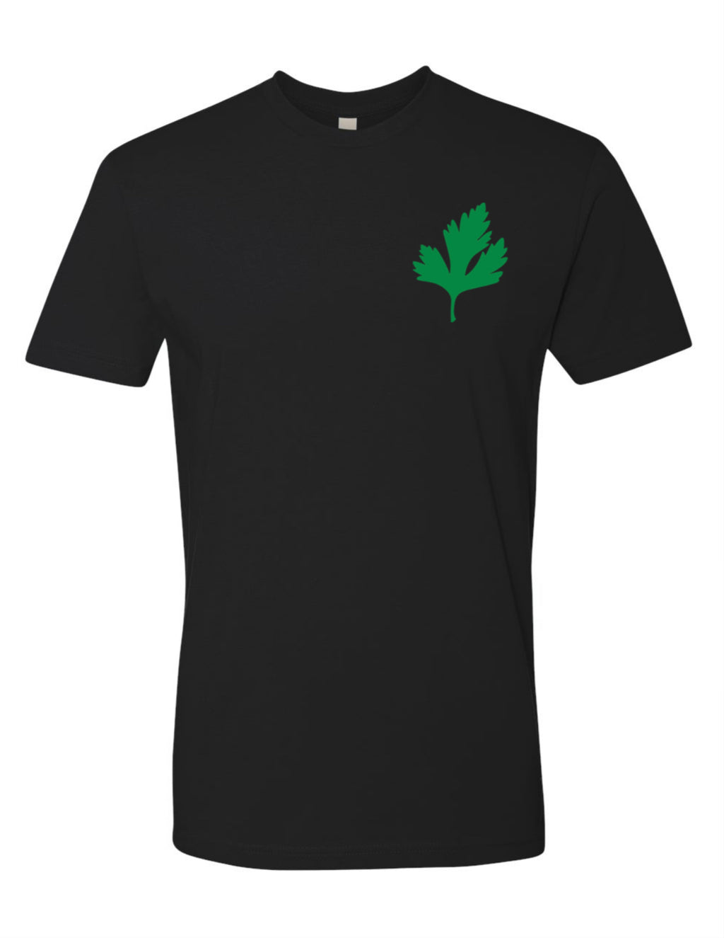 GREEN(BLACK) LEAF T-SHIRT