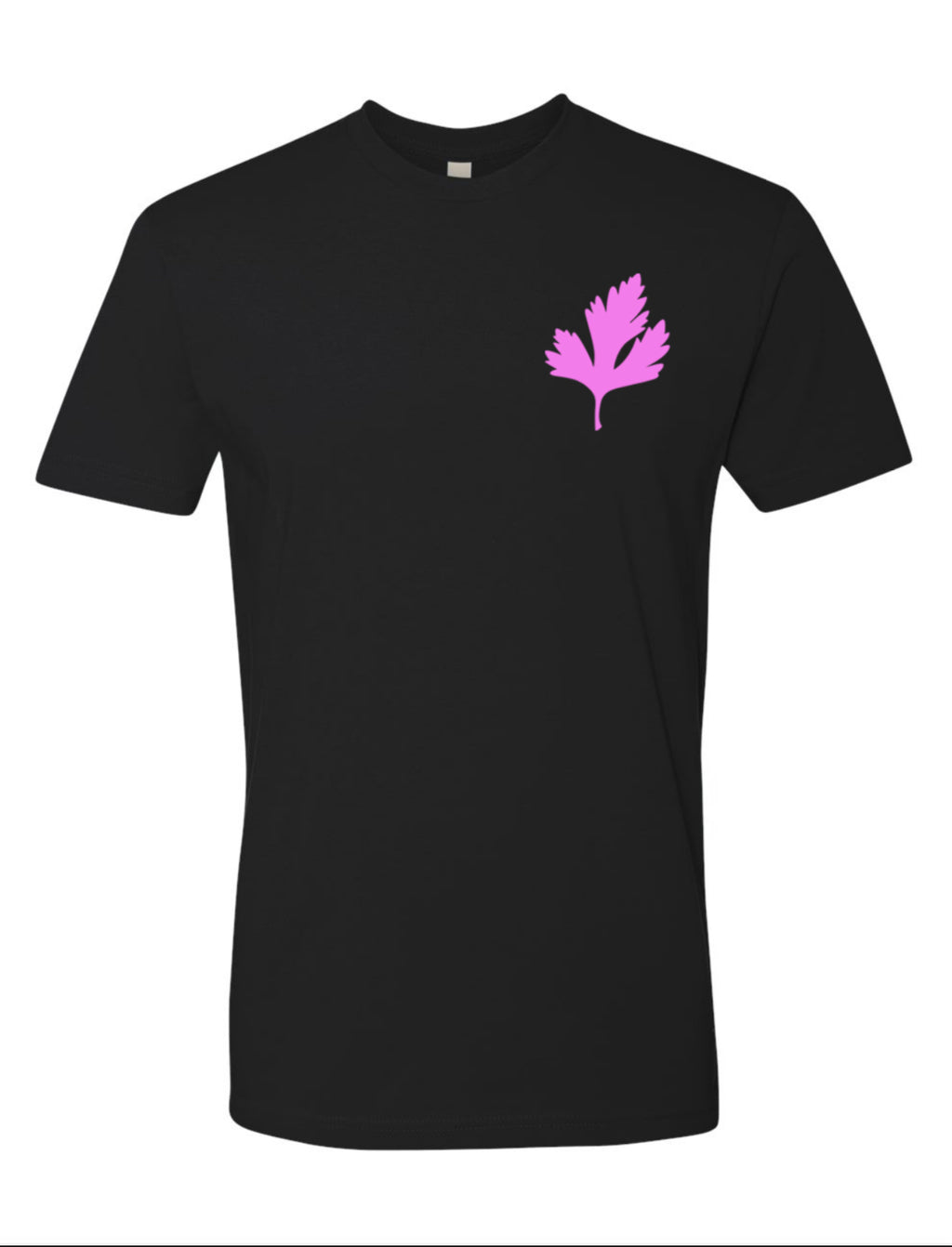 PINK(BLACK) LEAF T-SHIRT