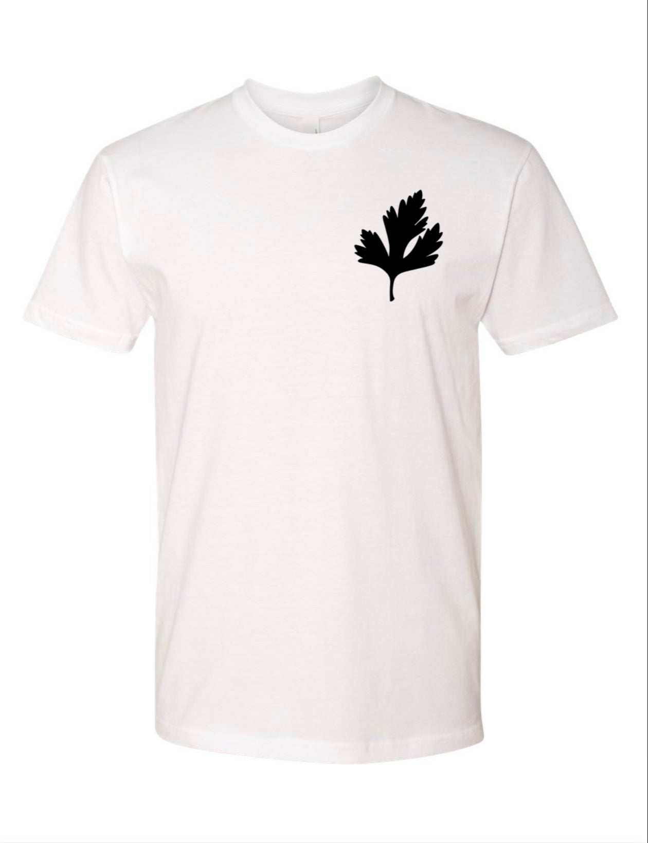 BLACK(WHITE) LEAF T-SHIRT