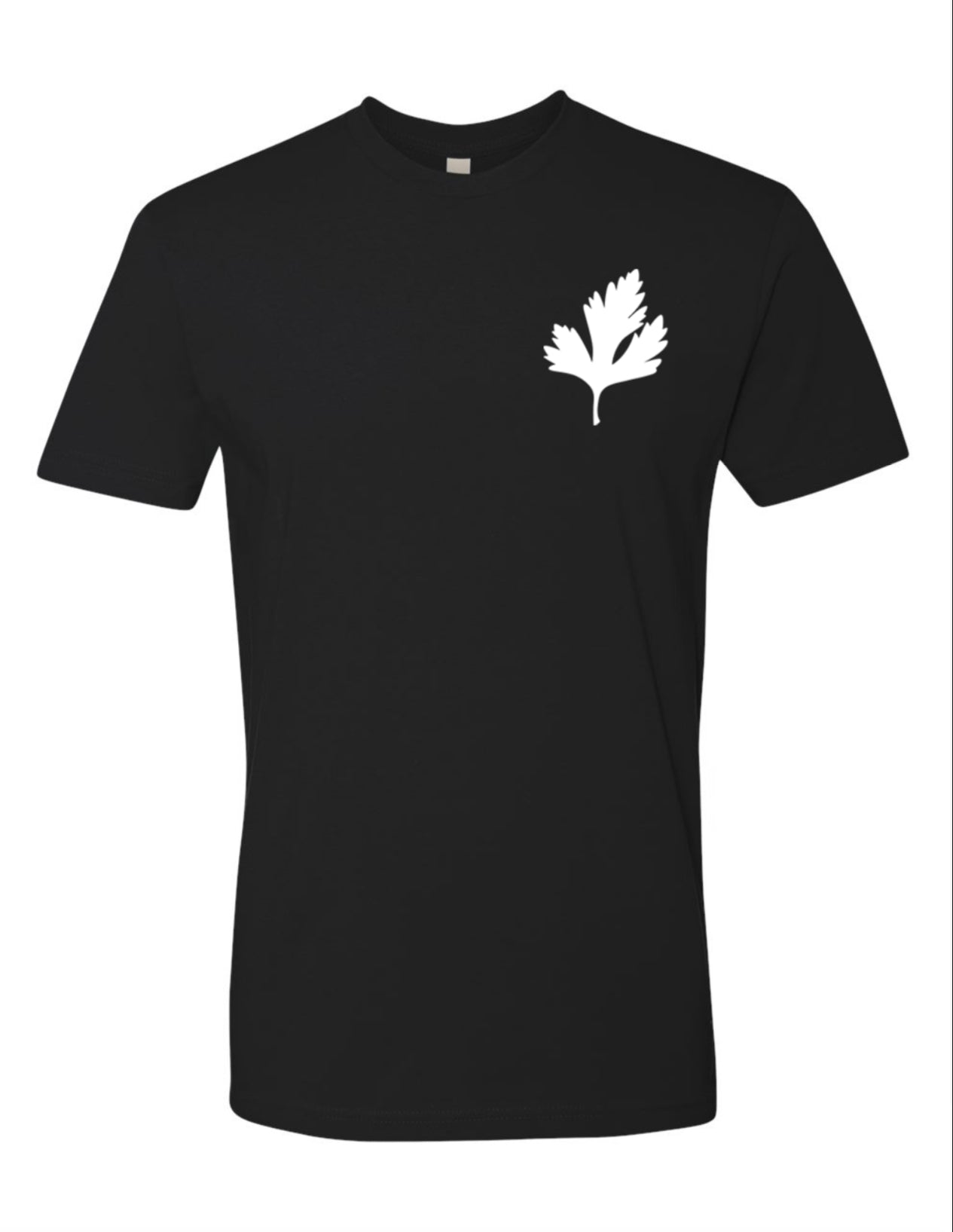 WHITE(BLACK) LEAF T-SHIRT