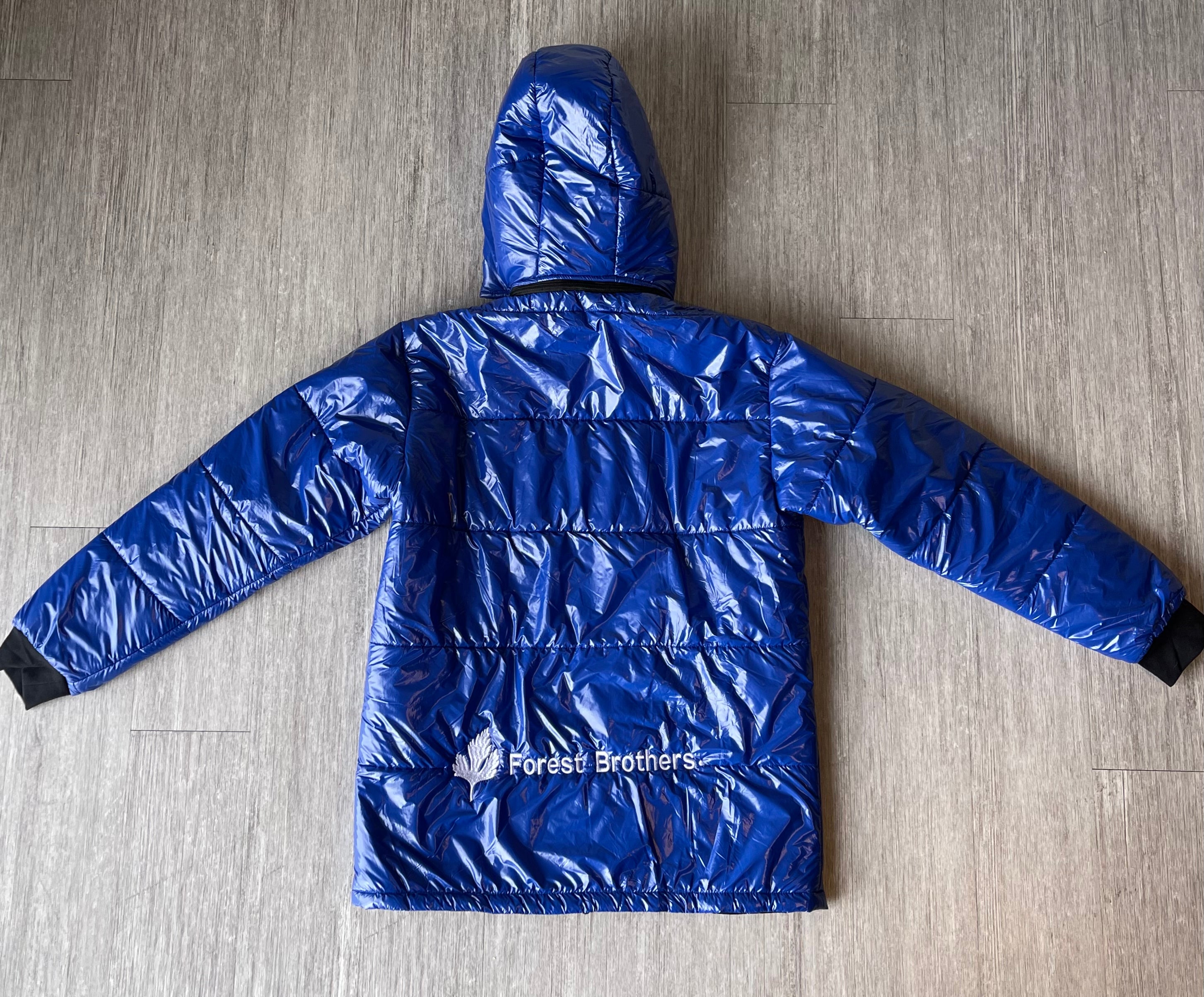 ROYAL BLUE PUFFER COAT