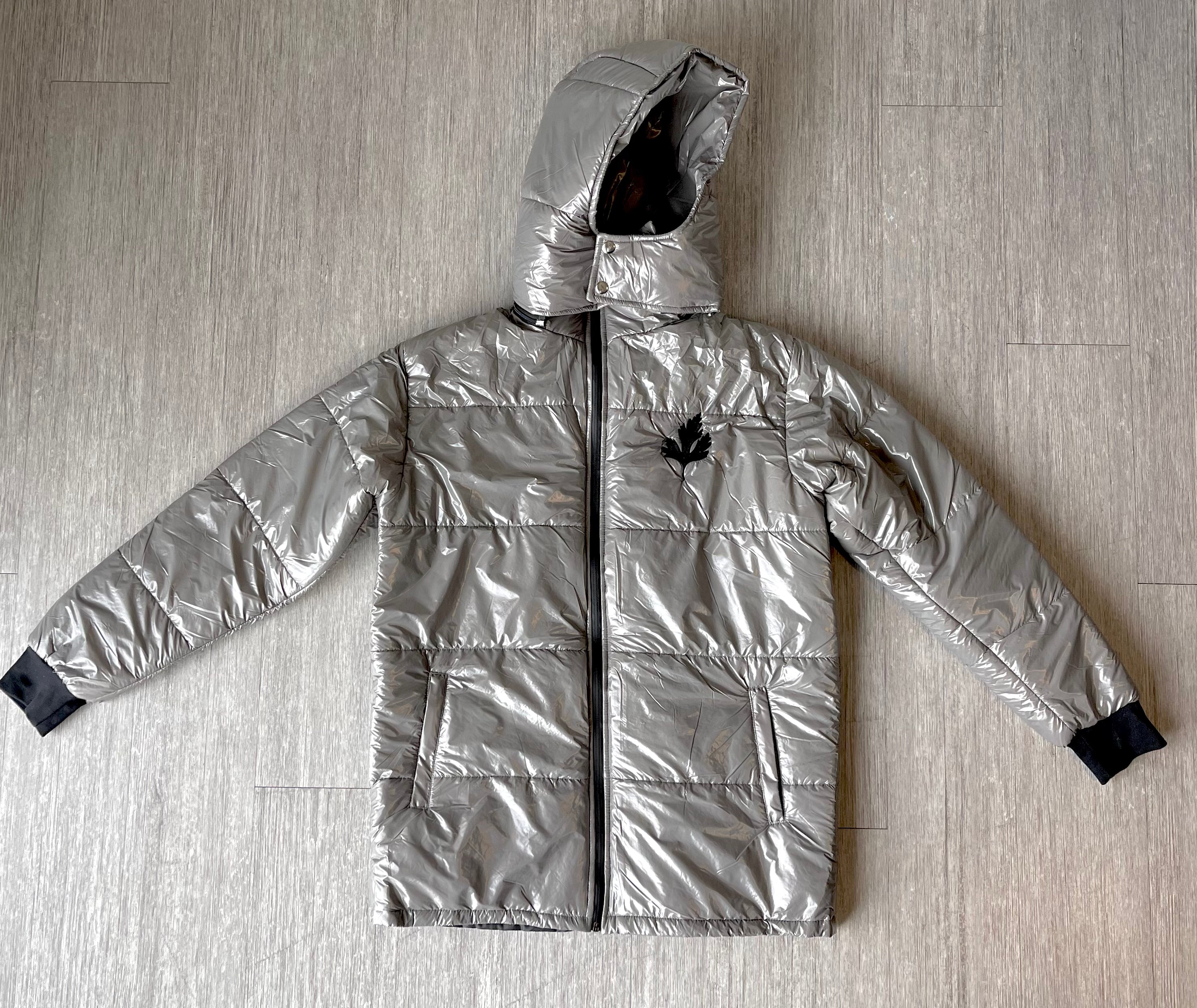 DESTROYER GREY PUFFER COAT