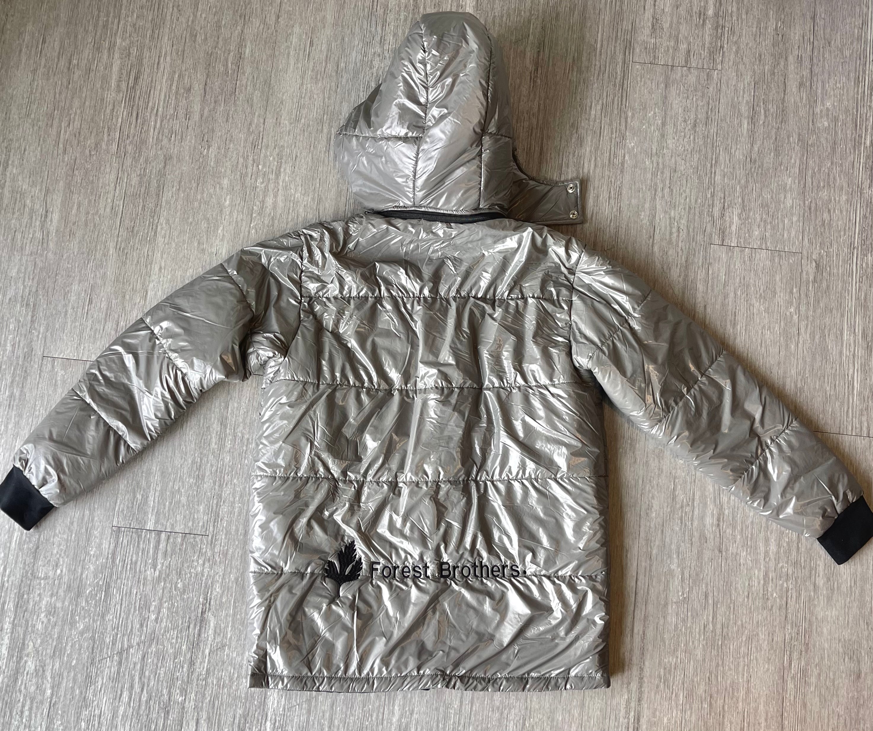 DESTROYER GREY PUFFER COAT